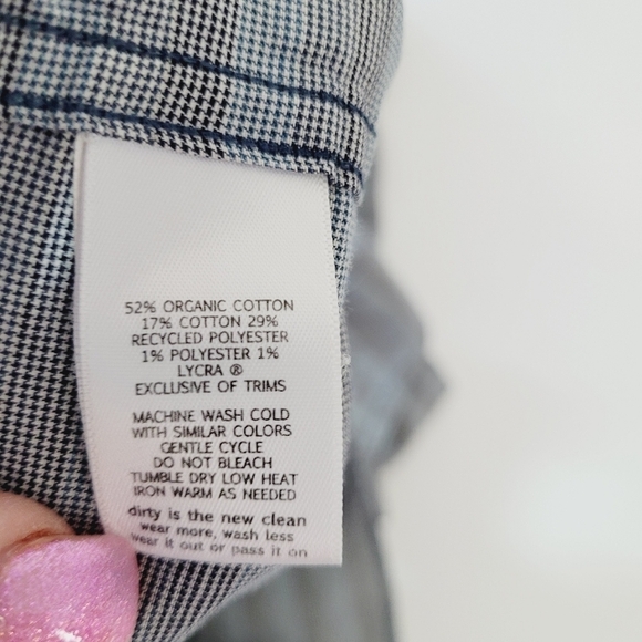 Toad & Co Organic‎ Cotton Blend Lightweight Button Up Shirt - Picture 5 of 8